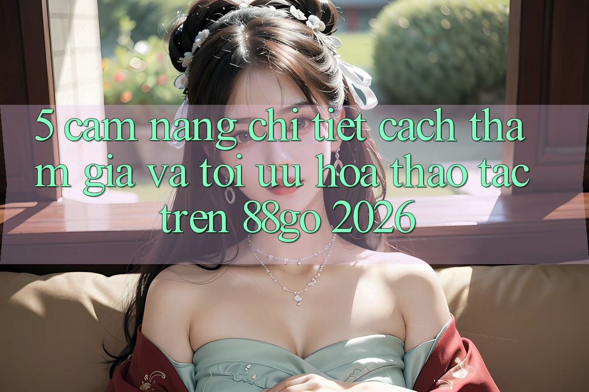 5. Cẩm nang Chi Tiết Cách Tham Gia Và Tối Ưu Hóa Thao tác Trên 88go 2026