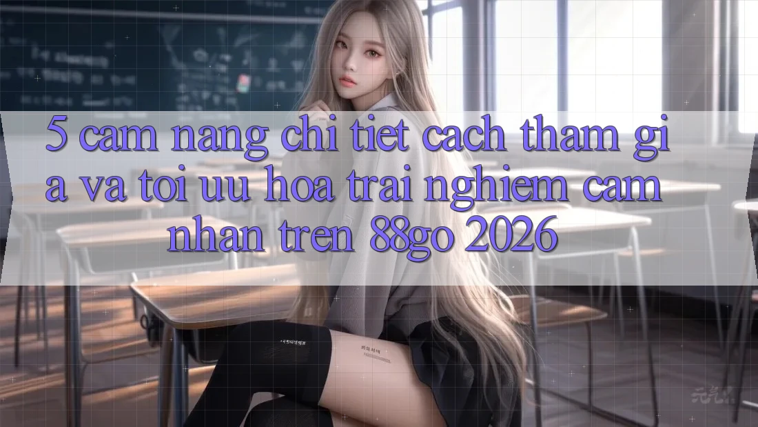 5. Cẩm nang Chi Tiết Cách Tham Gia Và Tối Ưu Hóa Trải nghiệm cảm nhận Trên 88go 2026