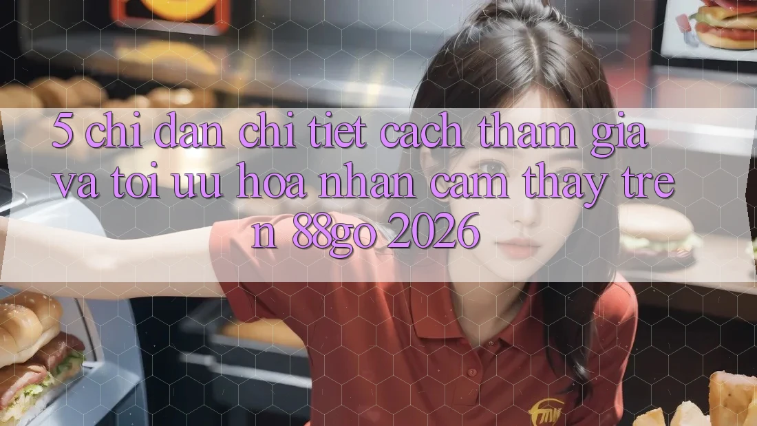 5. Chỉ dẫn Chi Tiết Cách Tham Gia Và Tối Ưu Hóa Nhận cảm thấy Trên 88go 2026