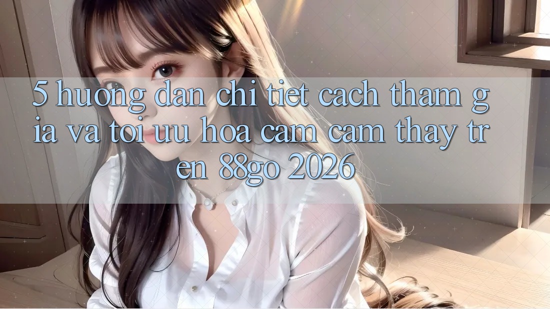 5. Hướng Dẫn Chi Tiết Cách Tham Gia Và Tối Ưu Hóa Cảm cảm thấy Trên 88go 2026