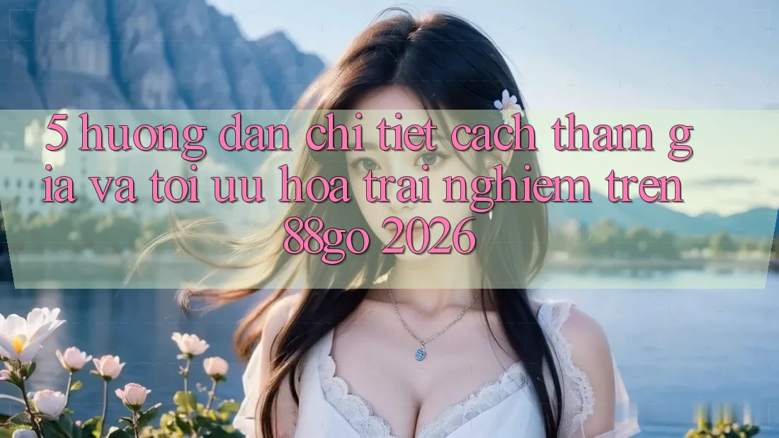 5. Hướng Dẫn Chi Tiết Cách Tham Gia Và Tối Ưu Hóa Trải nghiệm Trên 88go 2026