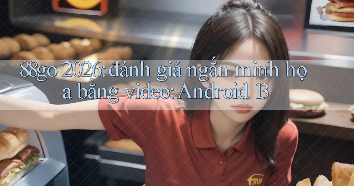 88go 2026 đánh giá ngắn minh họa bằng video Android 13