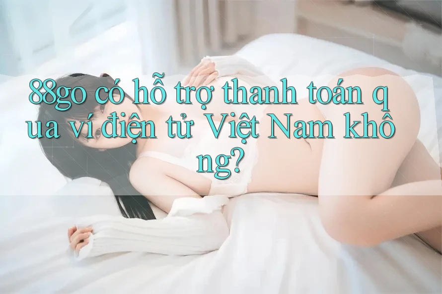 88go có hỗ trợ thanh toán qua ví điện tử Việt Nam không?