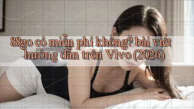88go có miễn phí không bài viết hướng dẫn trên Vivo (2026)