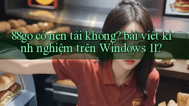 88go có nên tải không bài viết kinh nghiệm trên Windows 11
