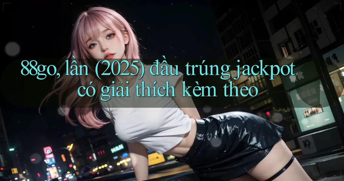 88go, lần (2025) đầu trúng jackpot có giải thích kèm theo
