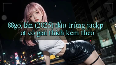 88go, lần (2025) đầu trúng jackpot có giải thích kèm theo