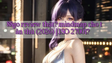 88go review thật mindmap cho tân thủ (2026) ISO 27001
