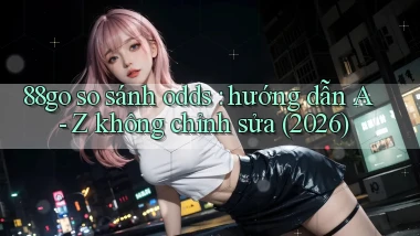 88go so sánh odds hướng dẫn A   Z không chỉnh sửa (2026)