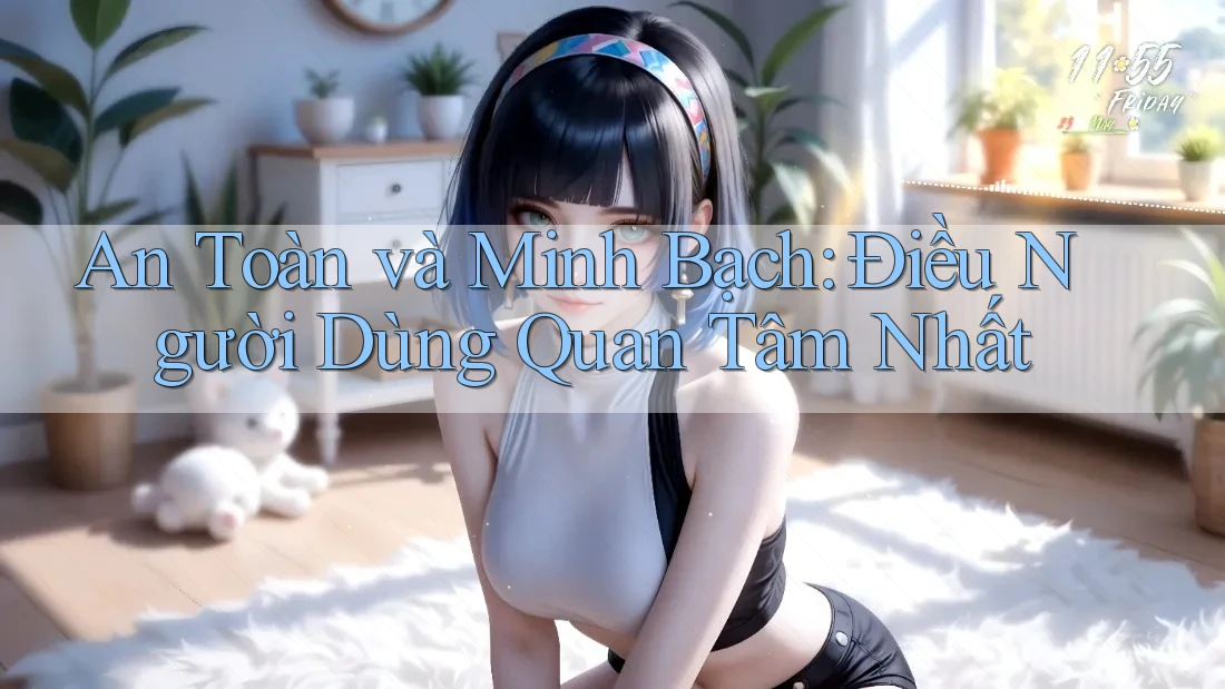 An Toàn và Minh Bạch: Điều Người Dùng Quan Tâm Nhất
