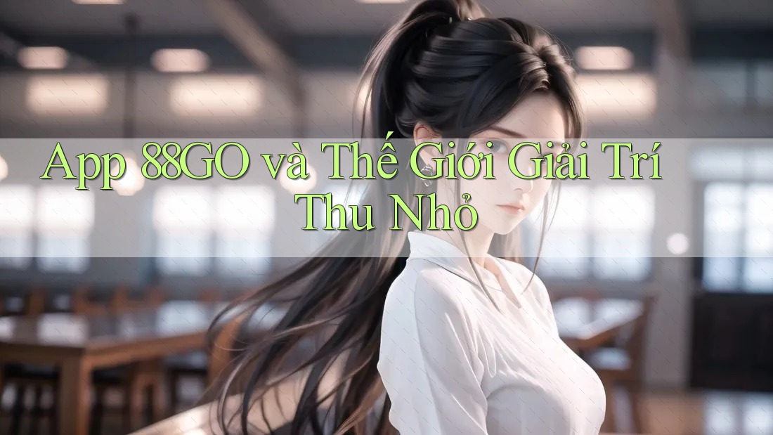 App 88GO và Thế Giới Giải Trí Thu Nhỏ