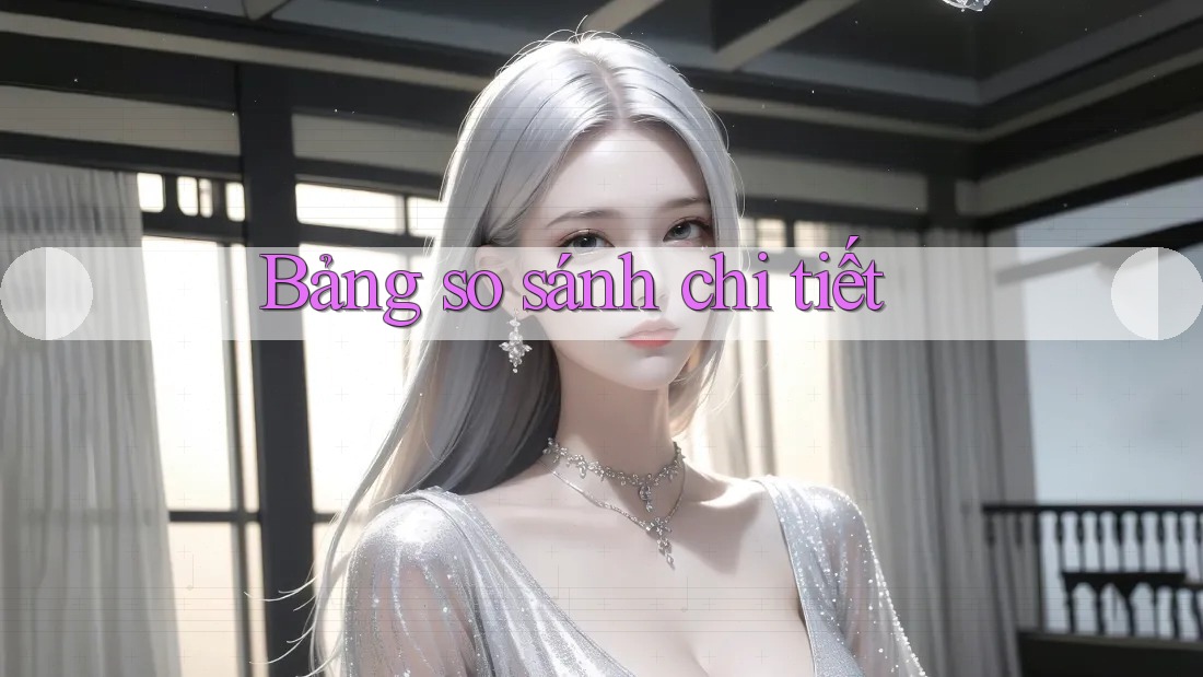 Bảng so sánh chi tiết