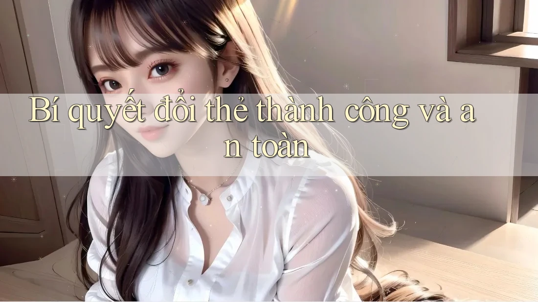 Bí quyết đổi thẻ thành công và an toàn
