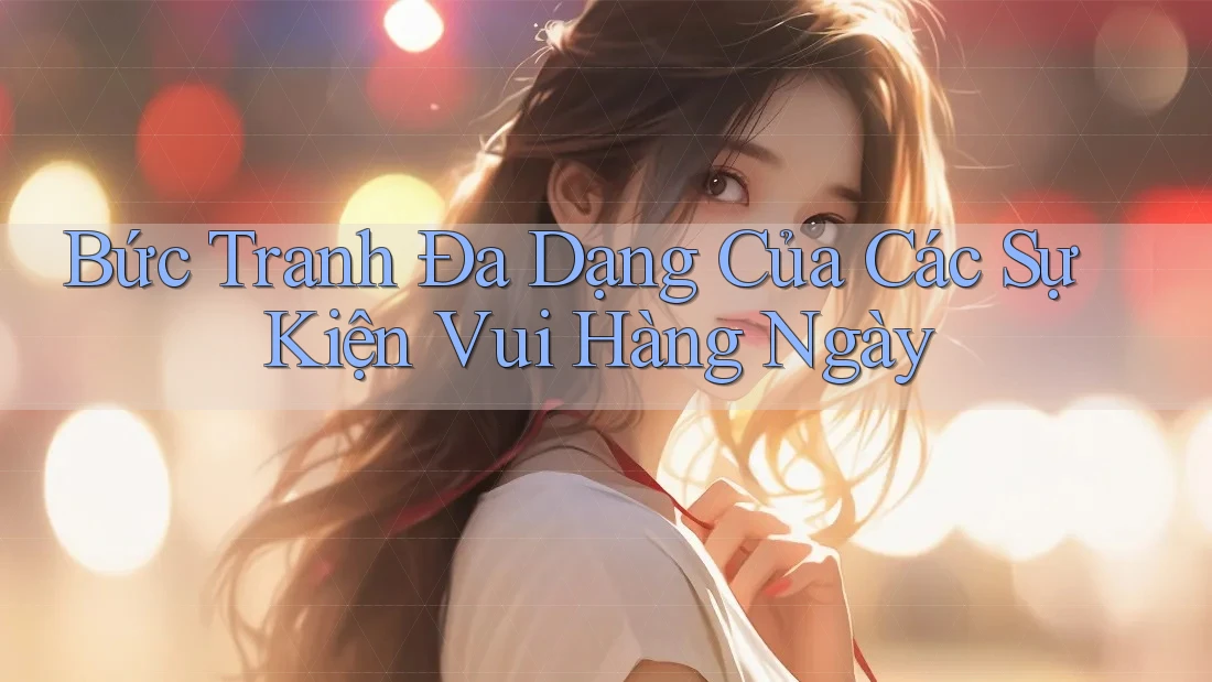 Bức Tranh Đa Dạng Của Các Sự Kiện Vui Hàng Ngày