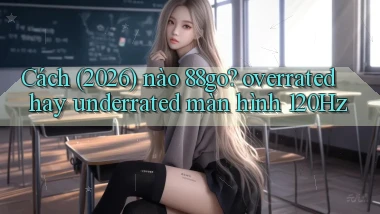 Cách (2026) nào 88go overrated hay underrated màn hình 120Hz