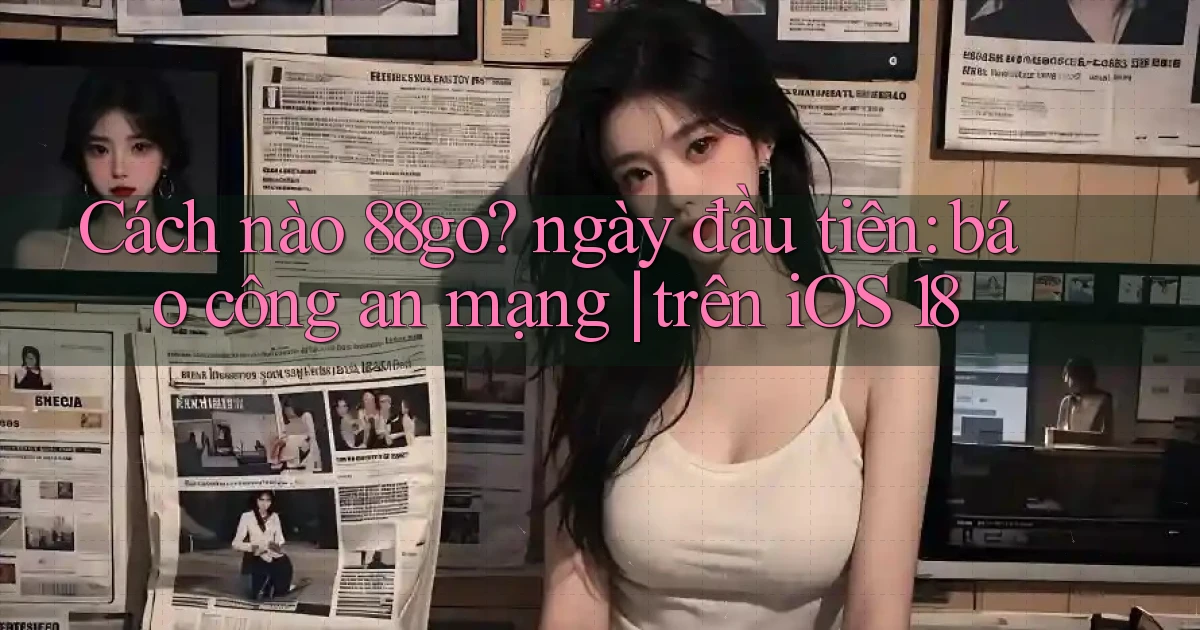 Cách nào 88go ngày đầu tiên báo công an mạng trên iOS 18
