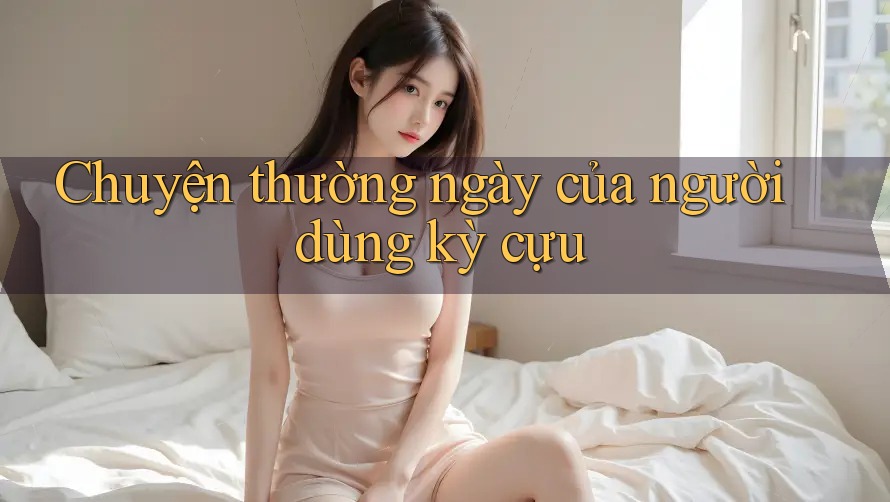 Chuyện thường ngày của người dùng kỳ cựu