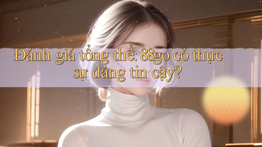 Đánh giá tổng thể: 88go có thực sự đáng tin cậy?