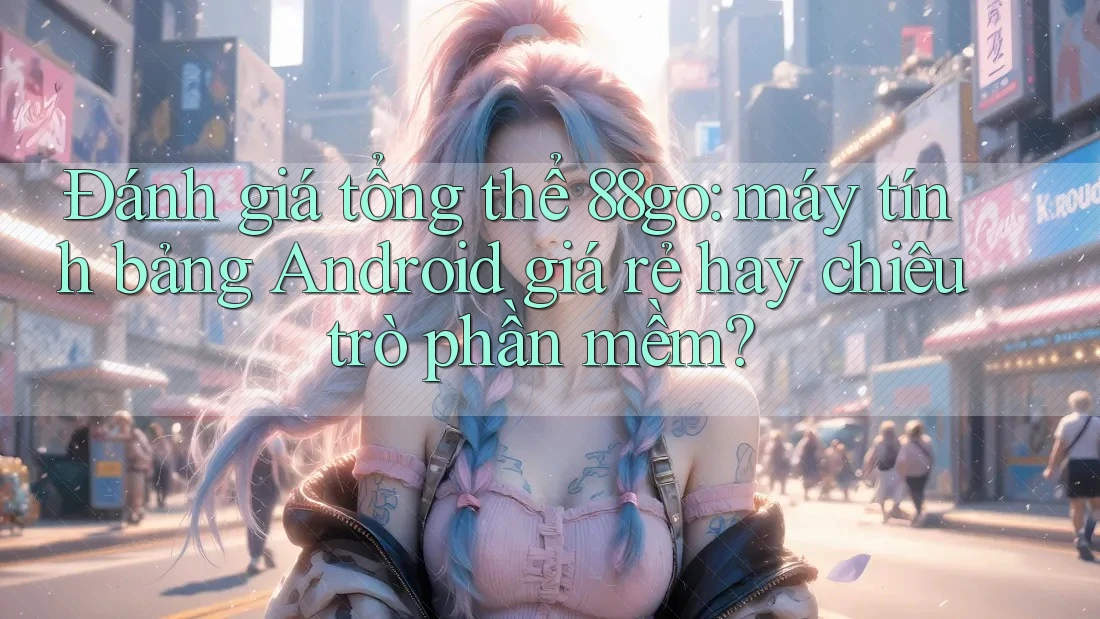 Đánh giá tổng thể 88go: máy tính bảng Android giá rẻ hay chiêu trò phần mềm?