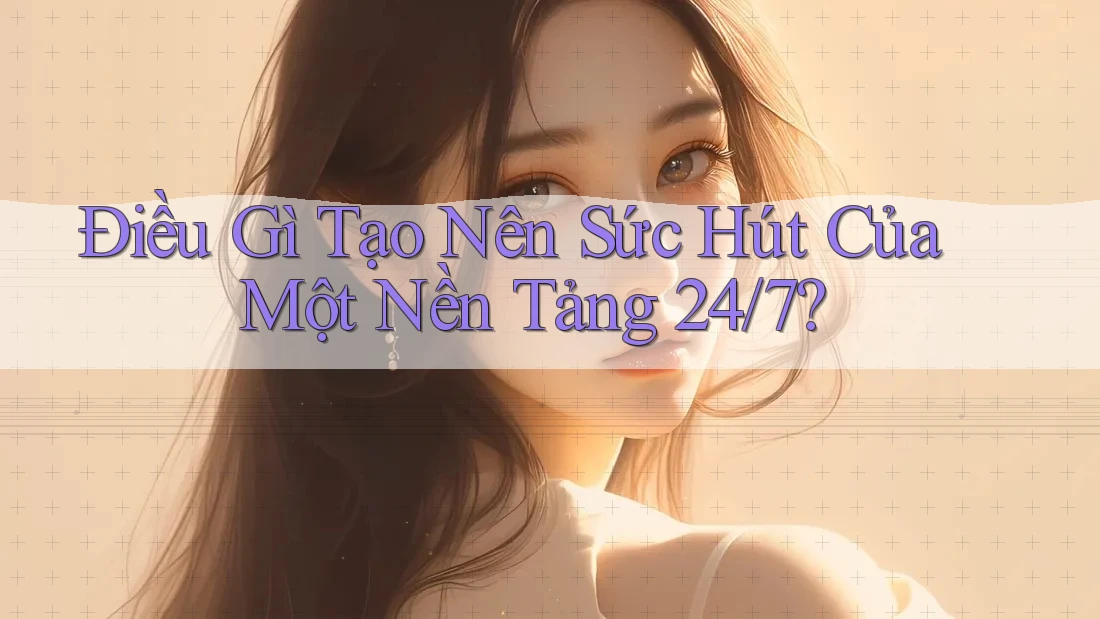 Điều Gì Tạo Nên Sức Hút Của Một Nền Tảng 24/7?