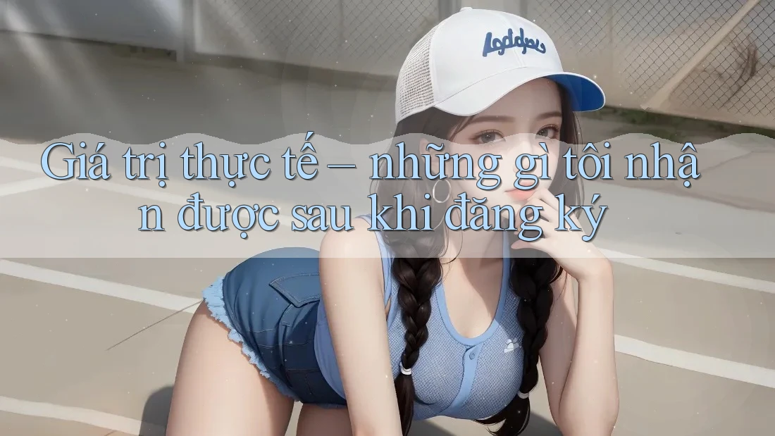 Giá trị thực tế – những gì tôi nhận được sau khi đăng ký