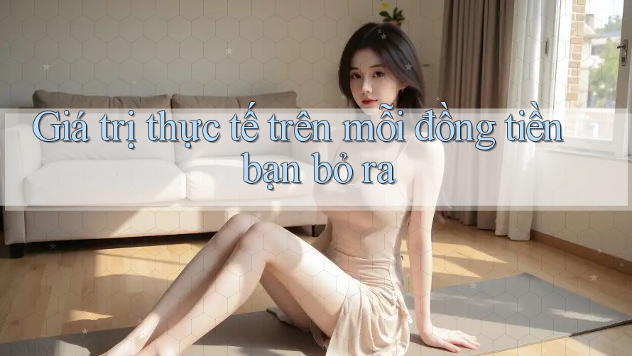 Giá trị thực tế trên mỗi đồng tiền bạn bỏ ra