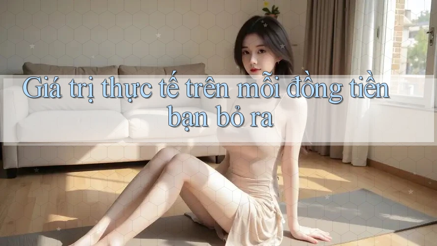 Giá trị thực tế trên mỗi đồng tiền bạn bỏ ra