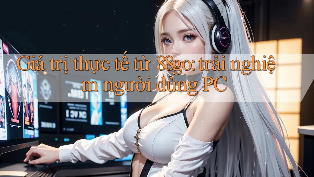 Giá trị thực tế từ 88go: trải nghiệm người dùng PC