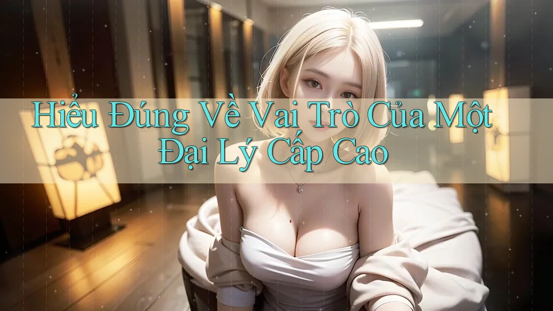 Hiểu Đúng Về Vai Trò Của Một Đại Lý Cấp Cao Hiểu Đúng Về Vai Trò Của Một Đại Lý Cấp Cao