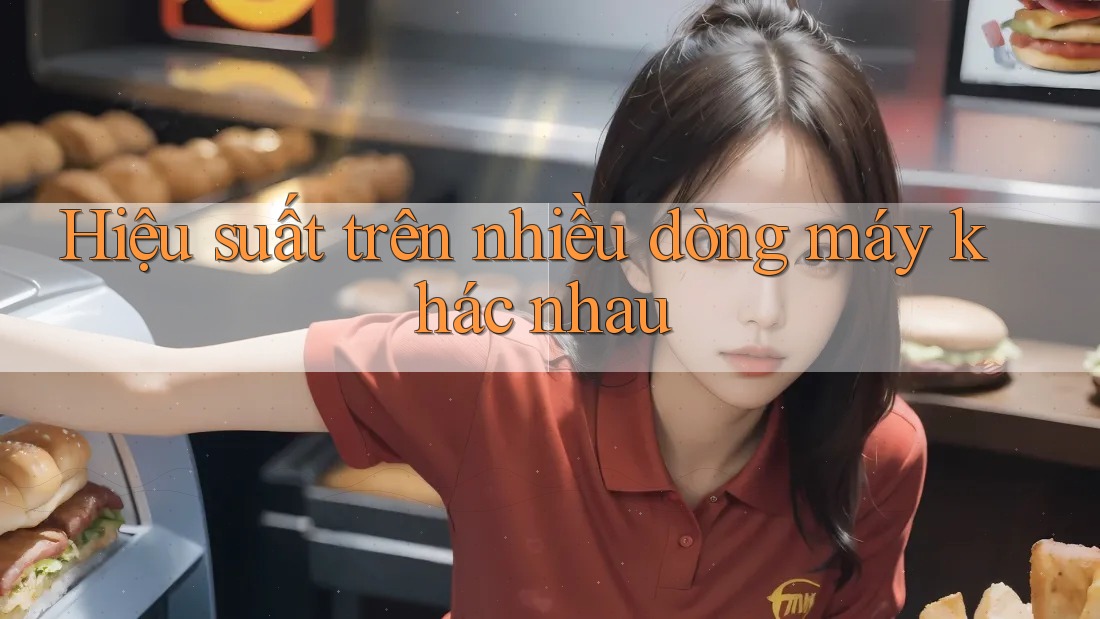 Hiệu suất trên nhiều dòng máy khác nhau