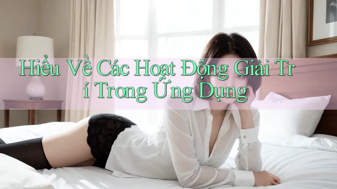 Hiểu Về Các Hoạt Động Giải Trí Trong Ứng Dụng