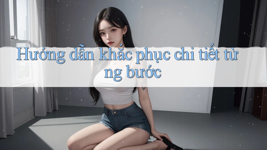 Hướng dẫn khắc phục chi tiết từng bước