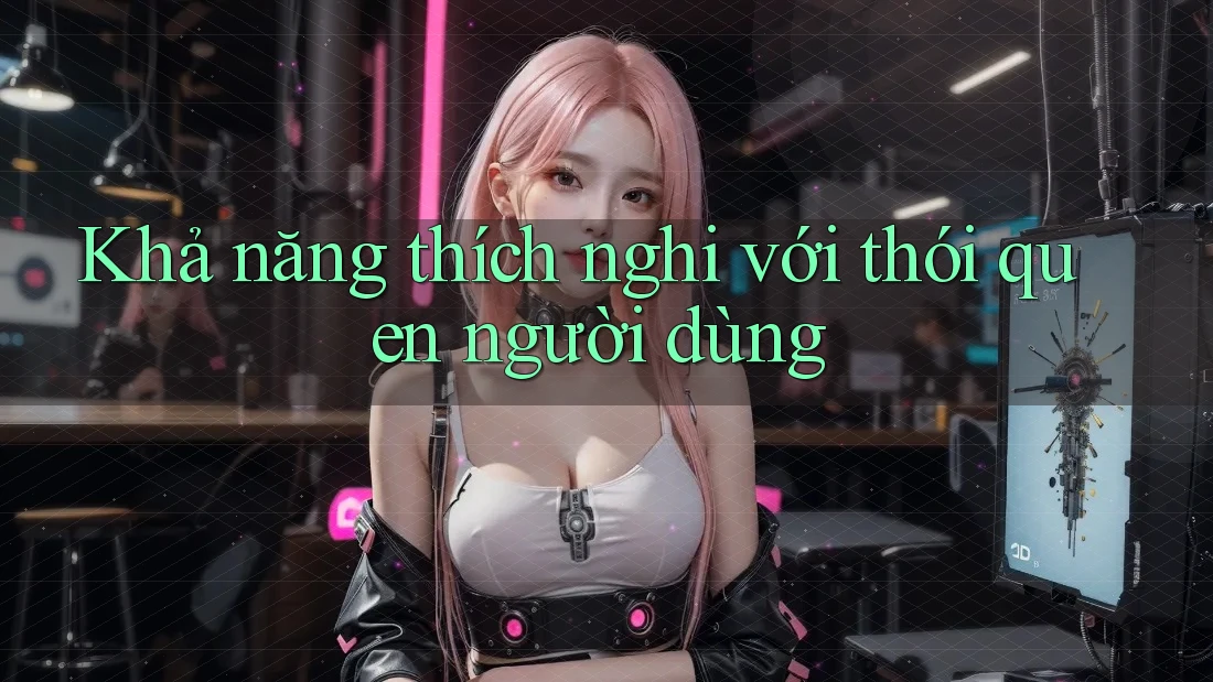 Khả năng thích nghi với thói quen người dùng