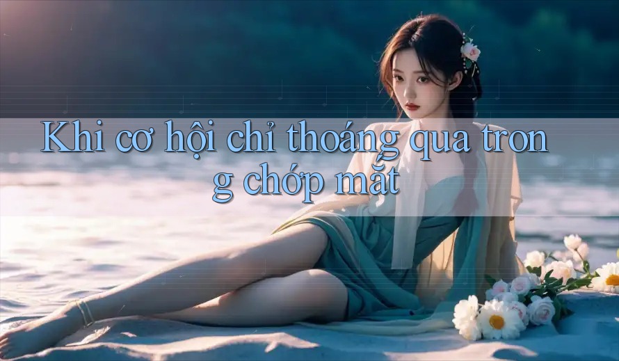 Khi cơ hội chỉ thoáng qua trong chớp mắt