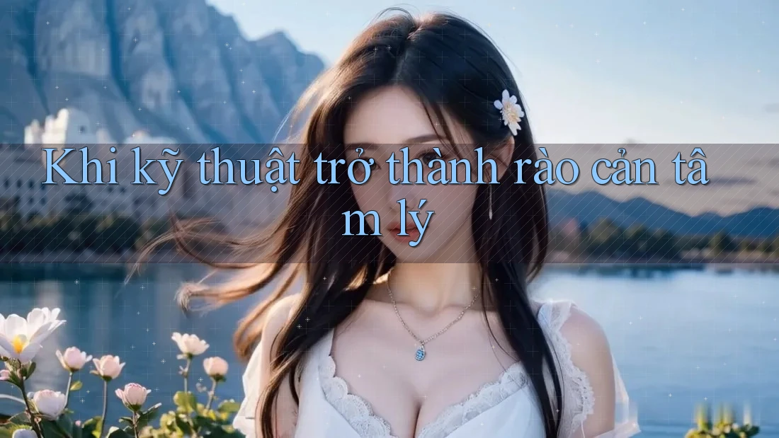 Khi kỹ thuật trở thành rào cản tâm lý
