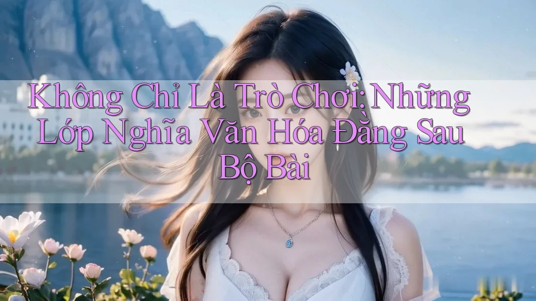 Không Chỉ Là Trò Chơi: Những Lớp Nghĩa Văn Hóa Đằng Sau Bộ Bài
