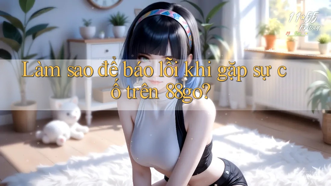 Làm sao để báo lỗi khi gặp sự cố trên 88go?