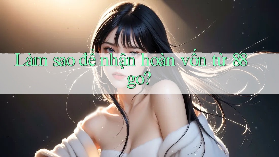 Làm sao để nhận hoàn vốn từ 88go?