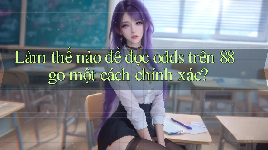 Làm thế nào để đọc odds trên 88go một cách chính xác?