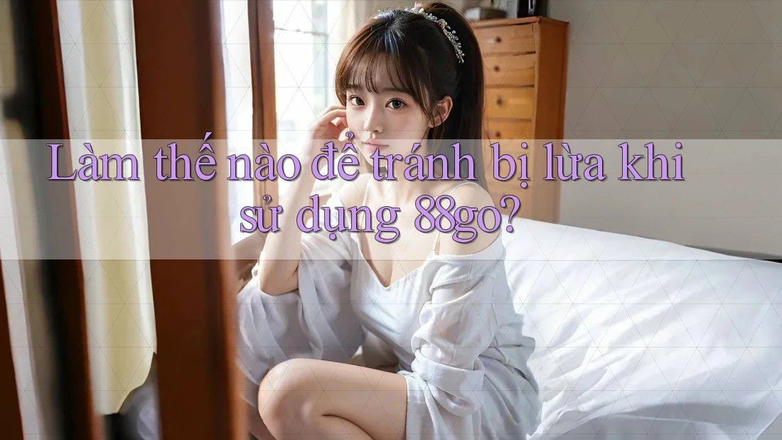 Làm thế nào để tránh bị lừa khi sử dụng 88go?