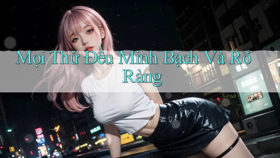 Mọi Thứ Đều Minh Bạch Và Rõ Ràng