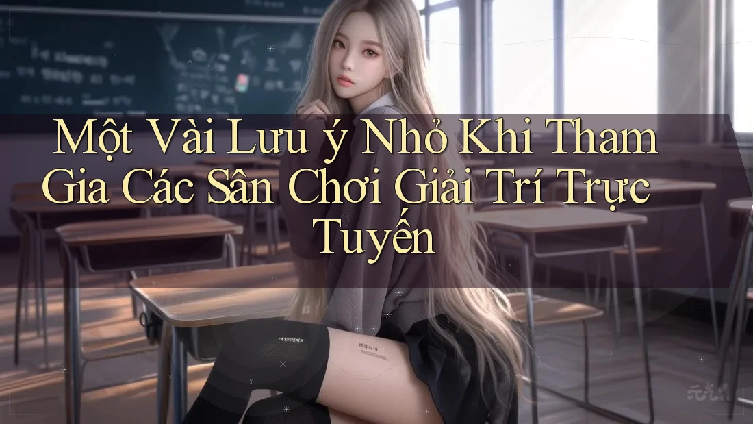 Một Vài Lưu ý Nhỏ Khi Tham Gia Các Sân Chơi Giải Trí Trực Tuyến