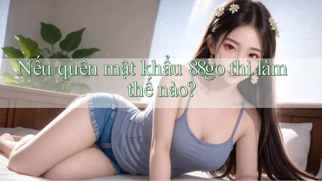 Nếu quên mật khẩu 88go thì làm thế nào?