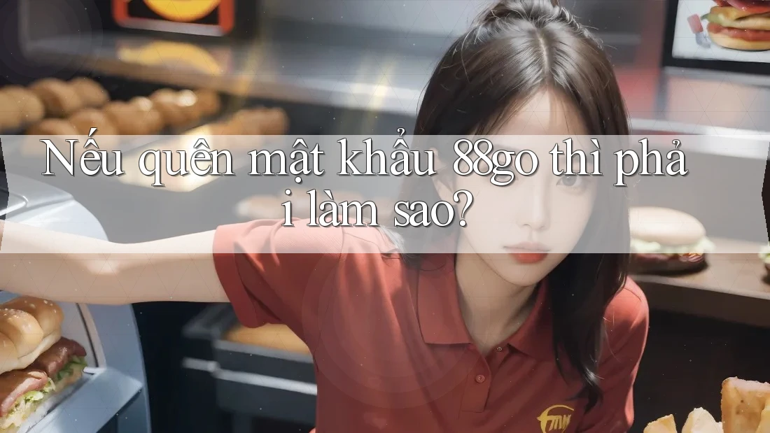 Nếu quên mật khẩu 88go thì phải làm sao?