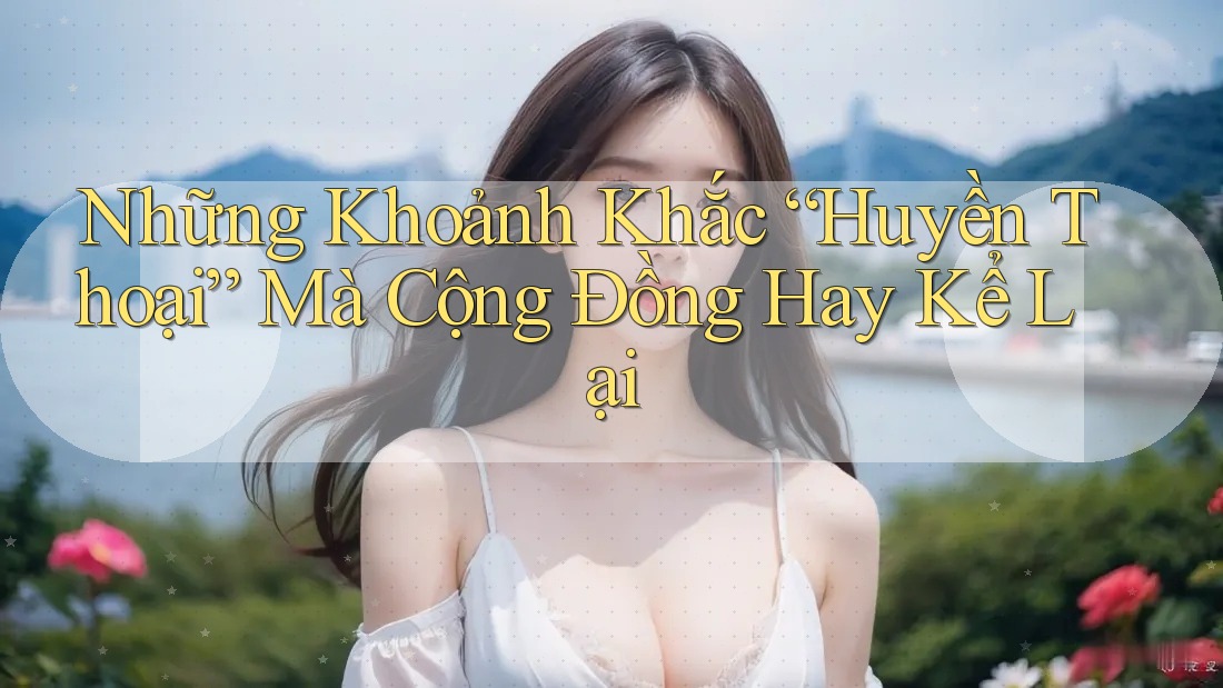Những Khoảnh Khắc “Huyền Thoại” Mà Cộng Đồng Hay Kể Lại