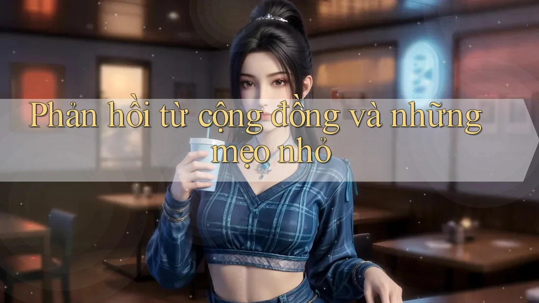 Phản hồi từ cộng đồng và những mẹo nhỏ