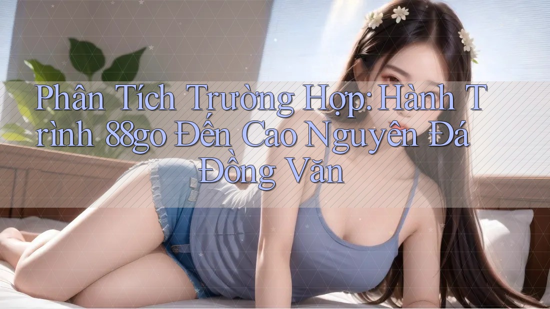 Phân Tích Trường Hợp: Hành Trình 88go Đến Cao Nguyên Đá Đồng Văn