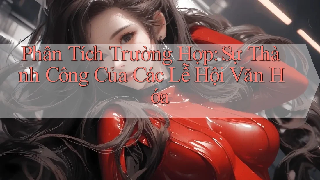 Phân Tích Trường Hợp: Sự Thành Công Của Các Lễ Hội Văn Hóa