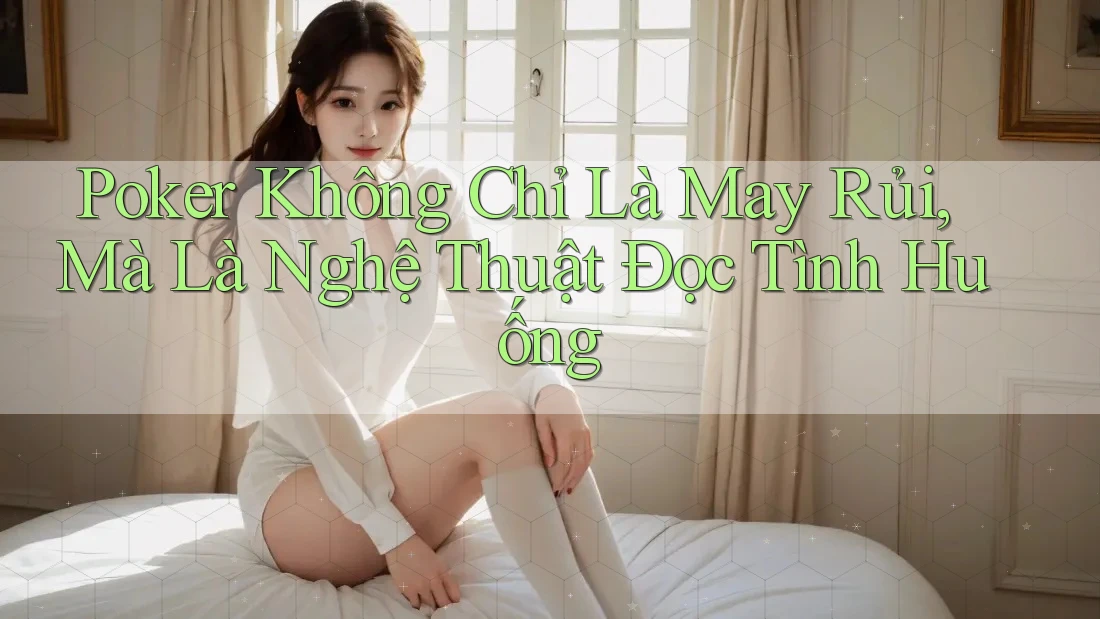 Poker Không Chỉ Là May Rủi, Mà Là Nghệ Thuật Đọc Tình Huống