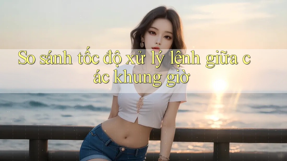 So sánh tốc độ xử lý lệnh giữa các khung giờ